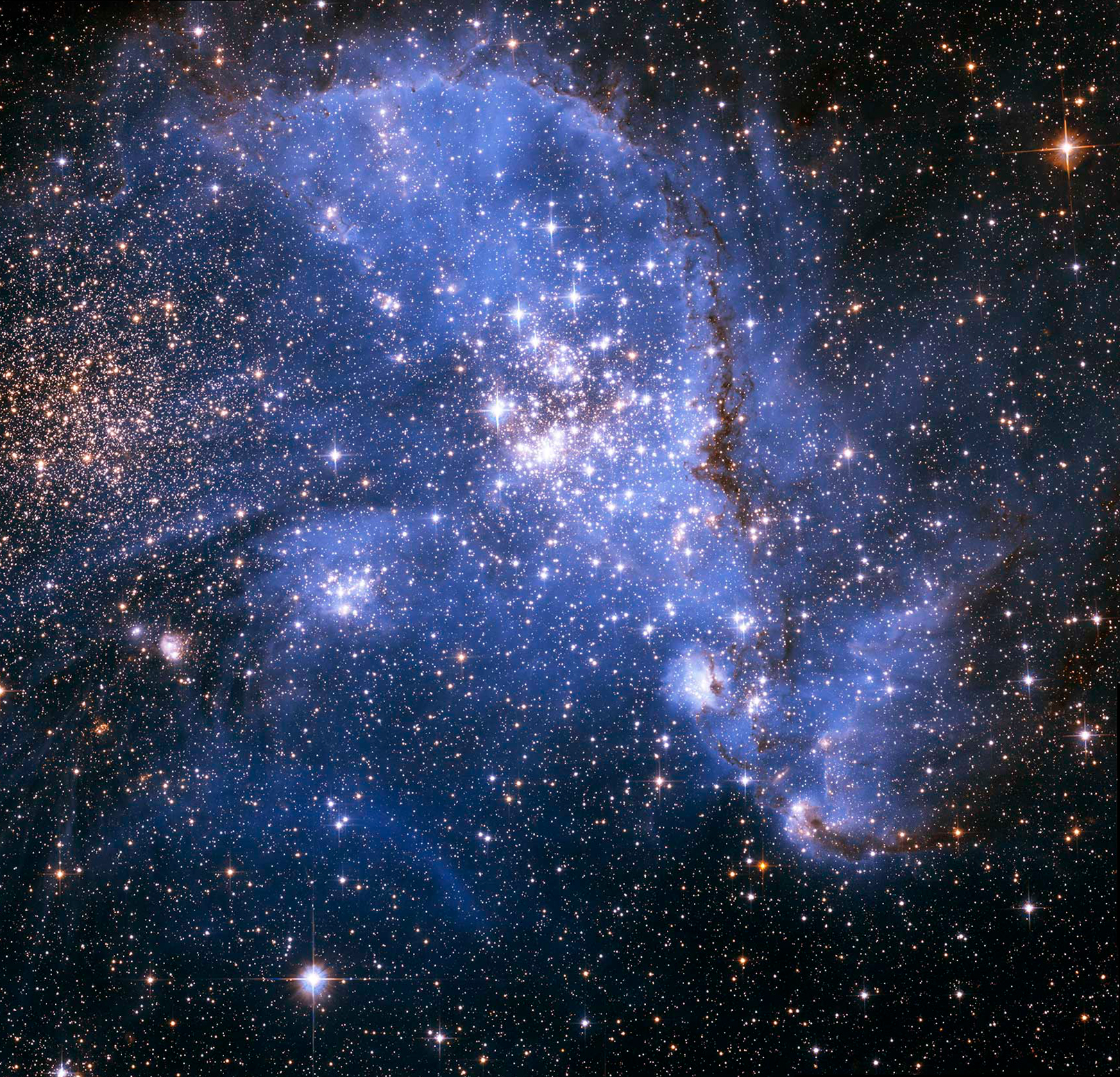 4個　nasa NGC 346 (NIRCam Image) | Webb